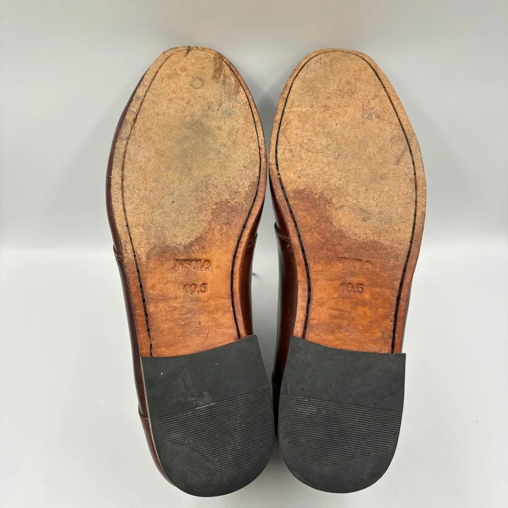 Nisolo Emilio Chukka Boots Mens 10.5 Brown Leather Lace Up Good Handcrafted